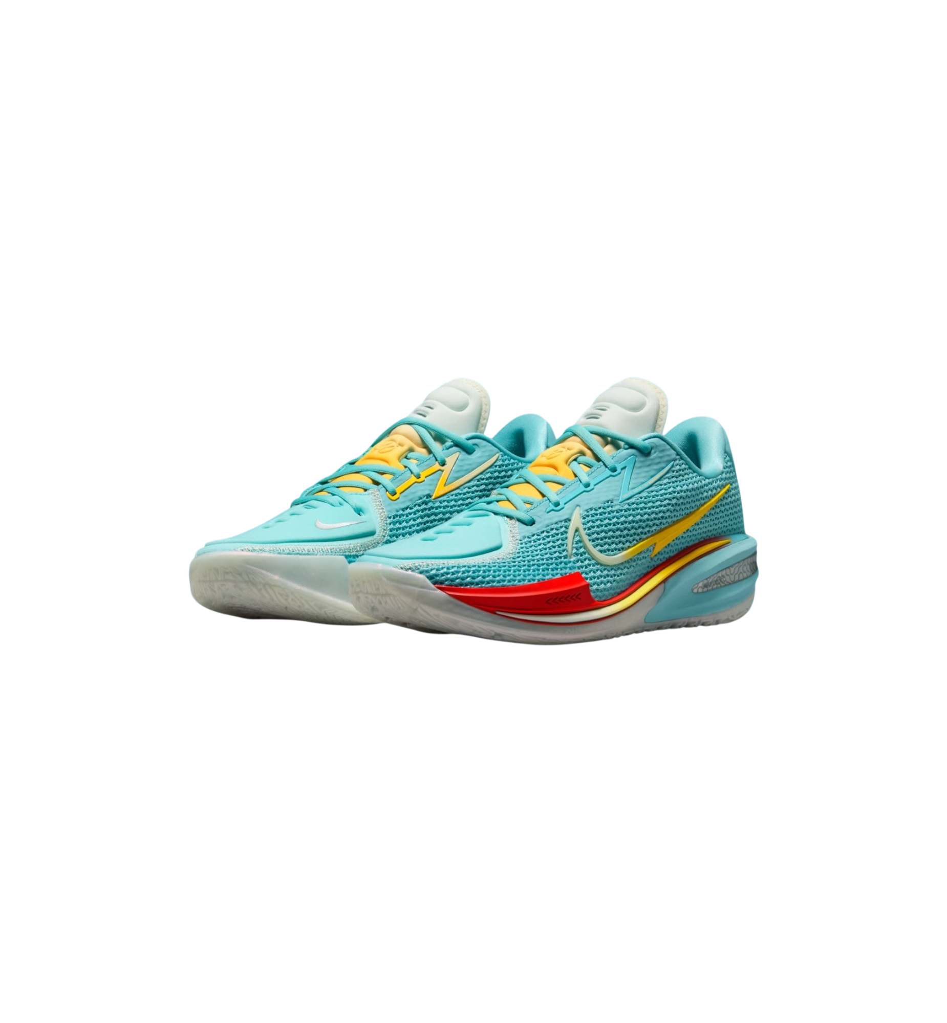 Nike Air Zoom GT Cut Titan x Dylan Harper Bleached Aqua pair at Stashed UAE