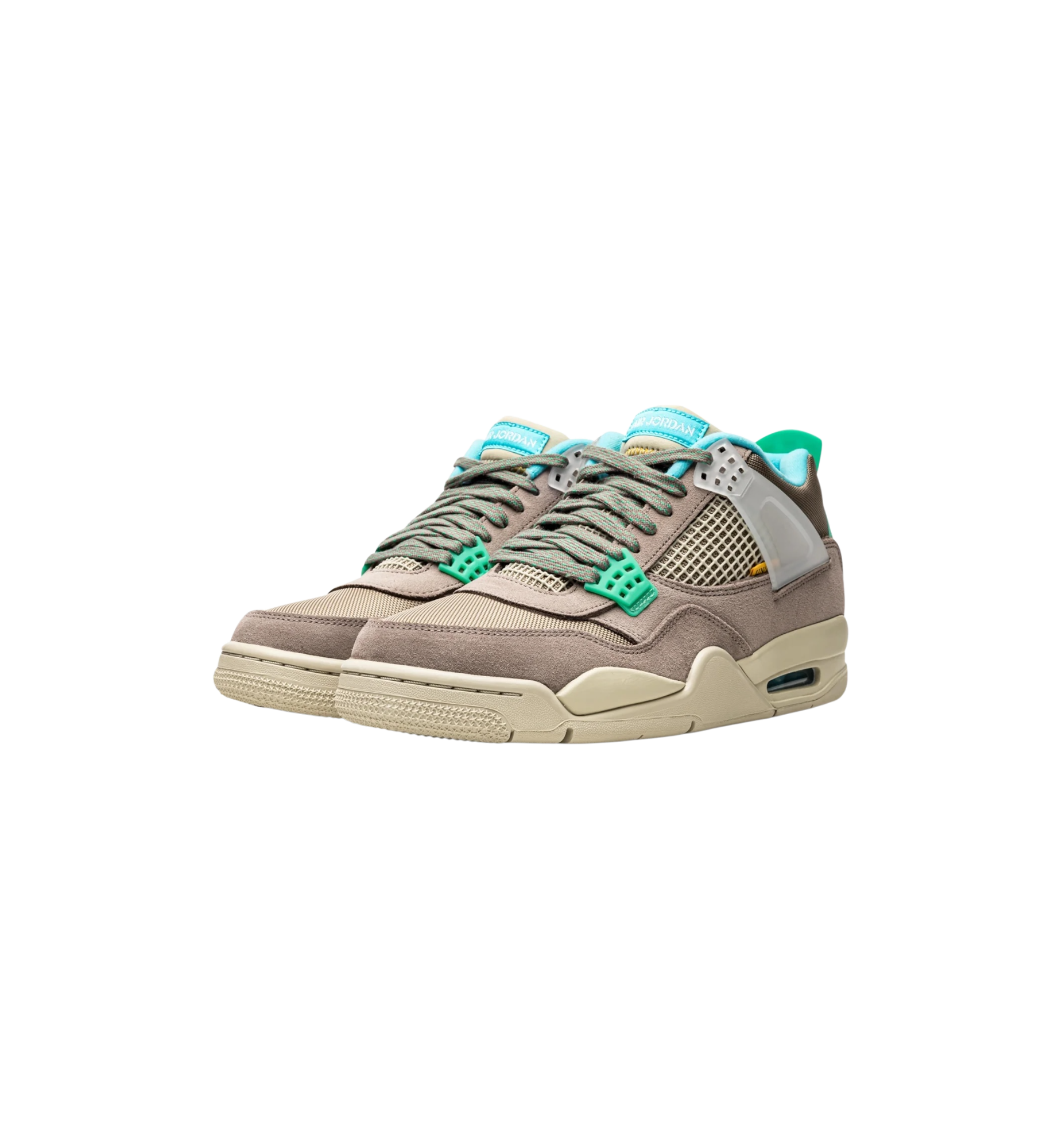 Air Jordan 4 Retro SP 30th Anniversary Union Taupe Haze pair at Stashed UAE