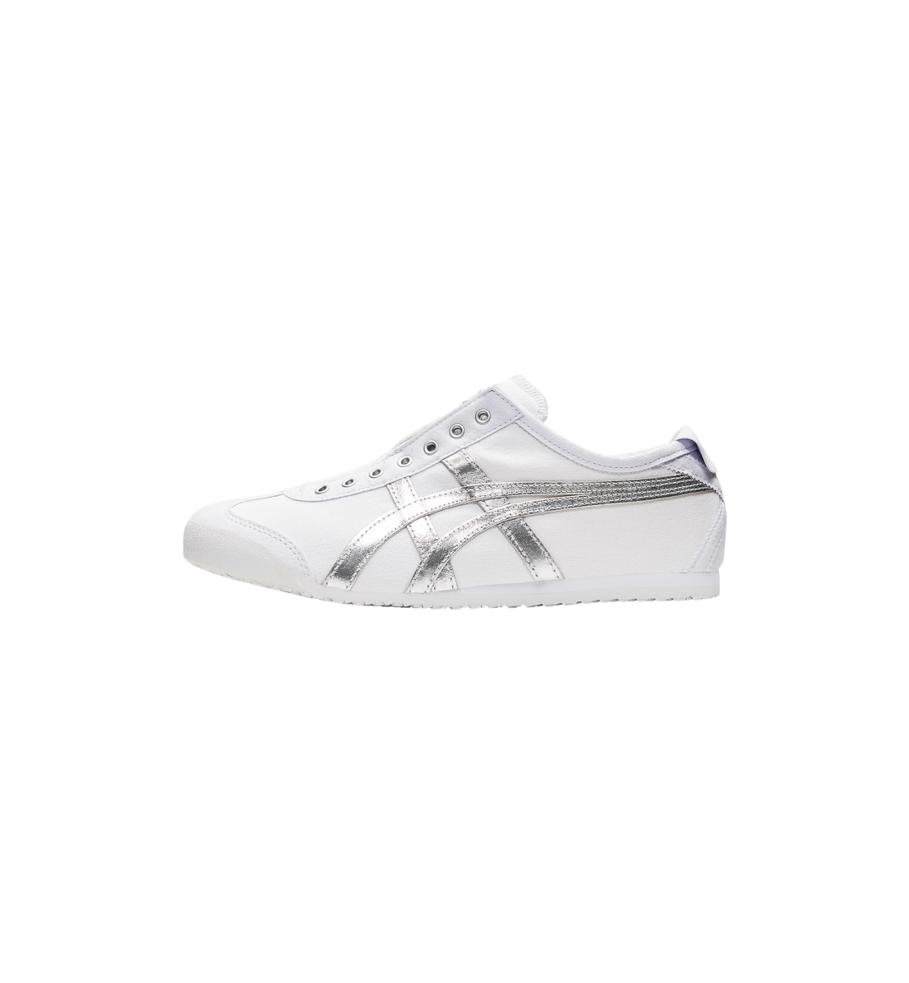 Onitsuka Tiger Mexico 66 Slip-On White Pure Silver at Stashed UAE