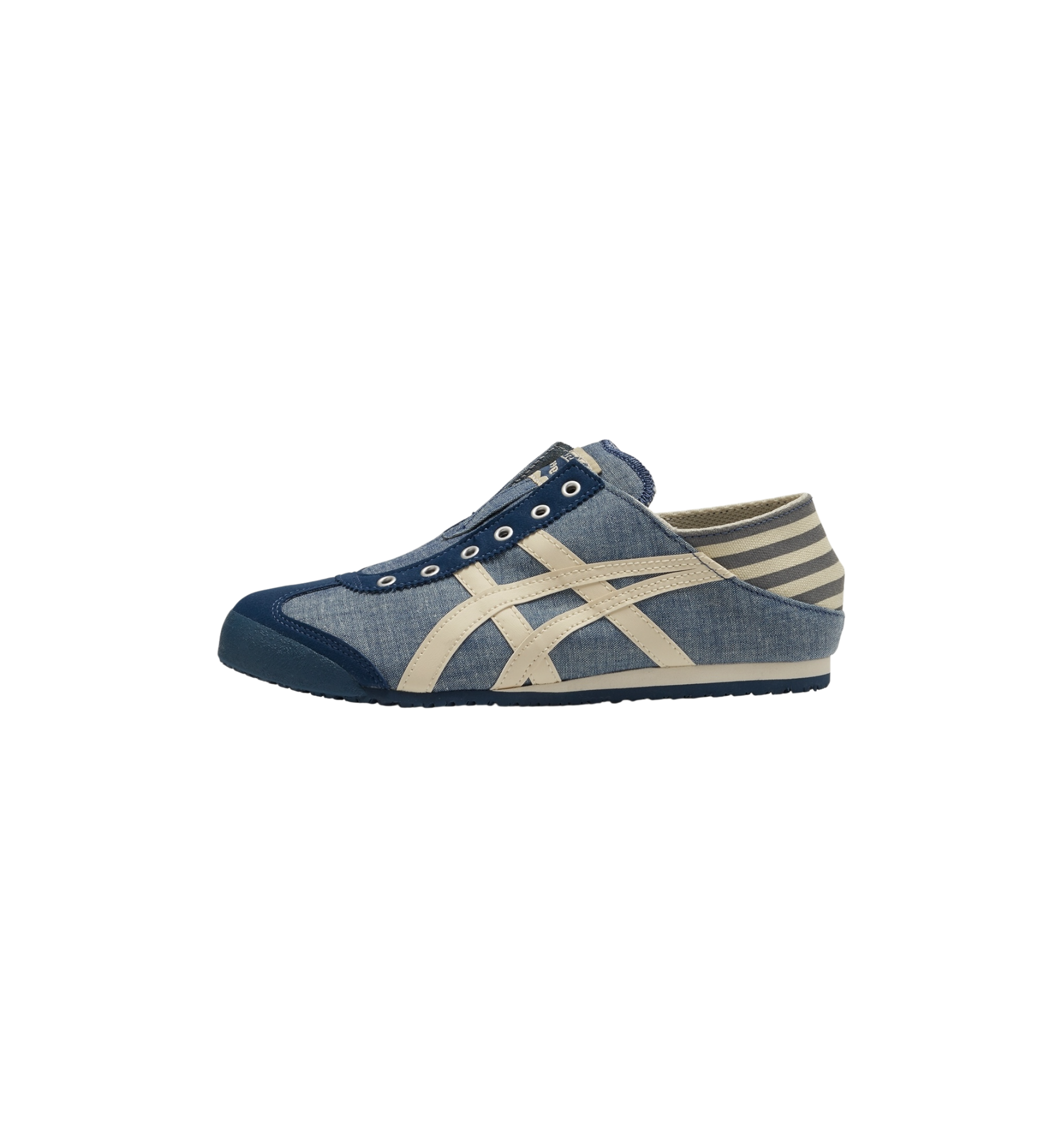 Onitsuka Tiger Mexico 66 Paraty Blue Chambray Natural at Stashed UAE