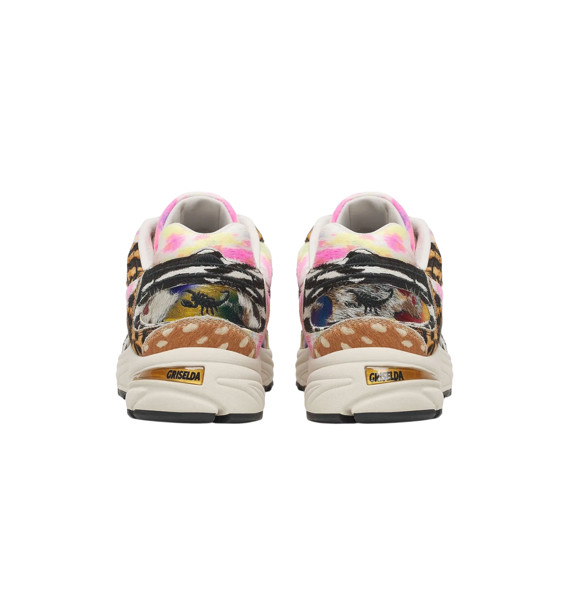Saucony Grid Jazz 9 Westside Gunn Awesome Gods heel view at Stashed UAE