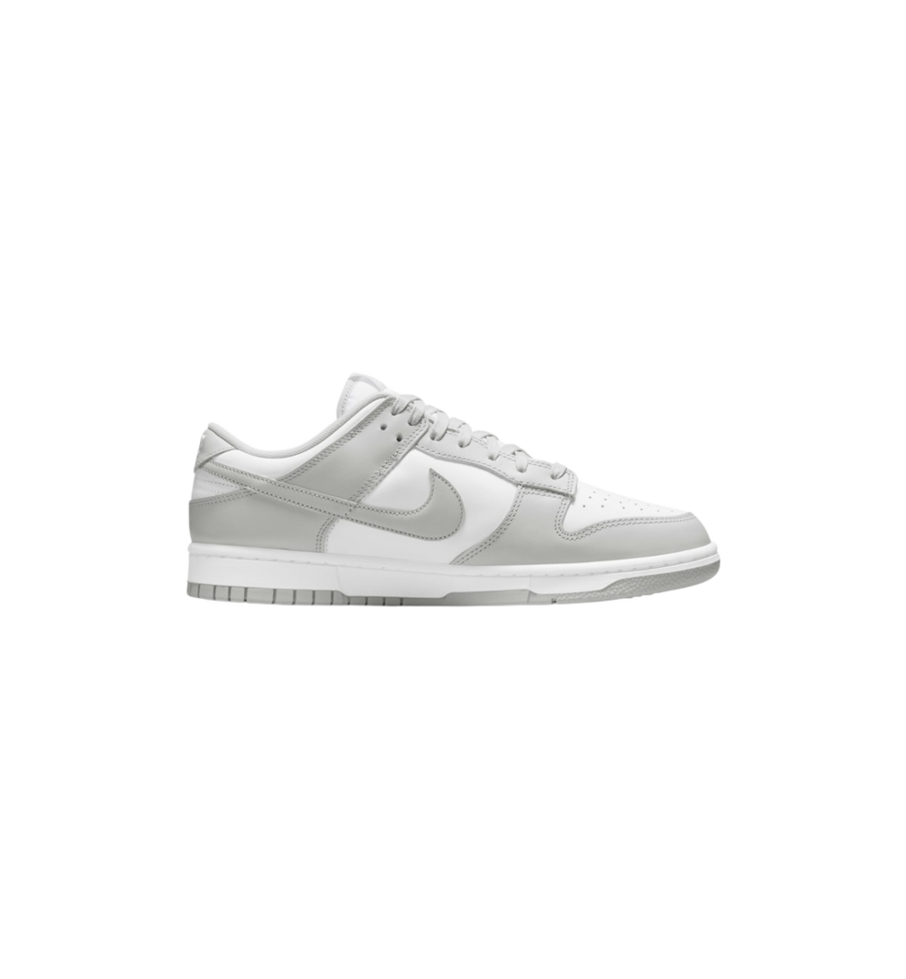 Nike Dunk Low Grey Fog side view at Stashed UAE