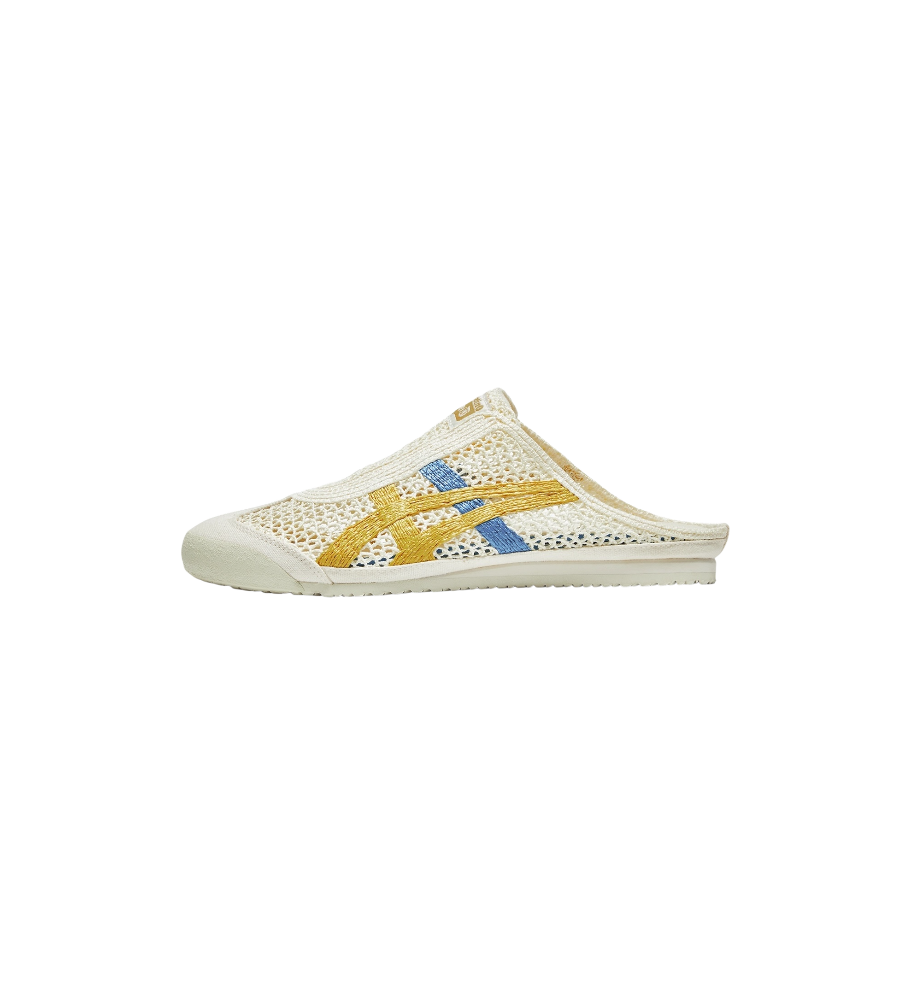 Onitsuka Tiger Mexico 66 Sabot Cream Mustard at Stashed UAE