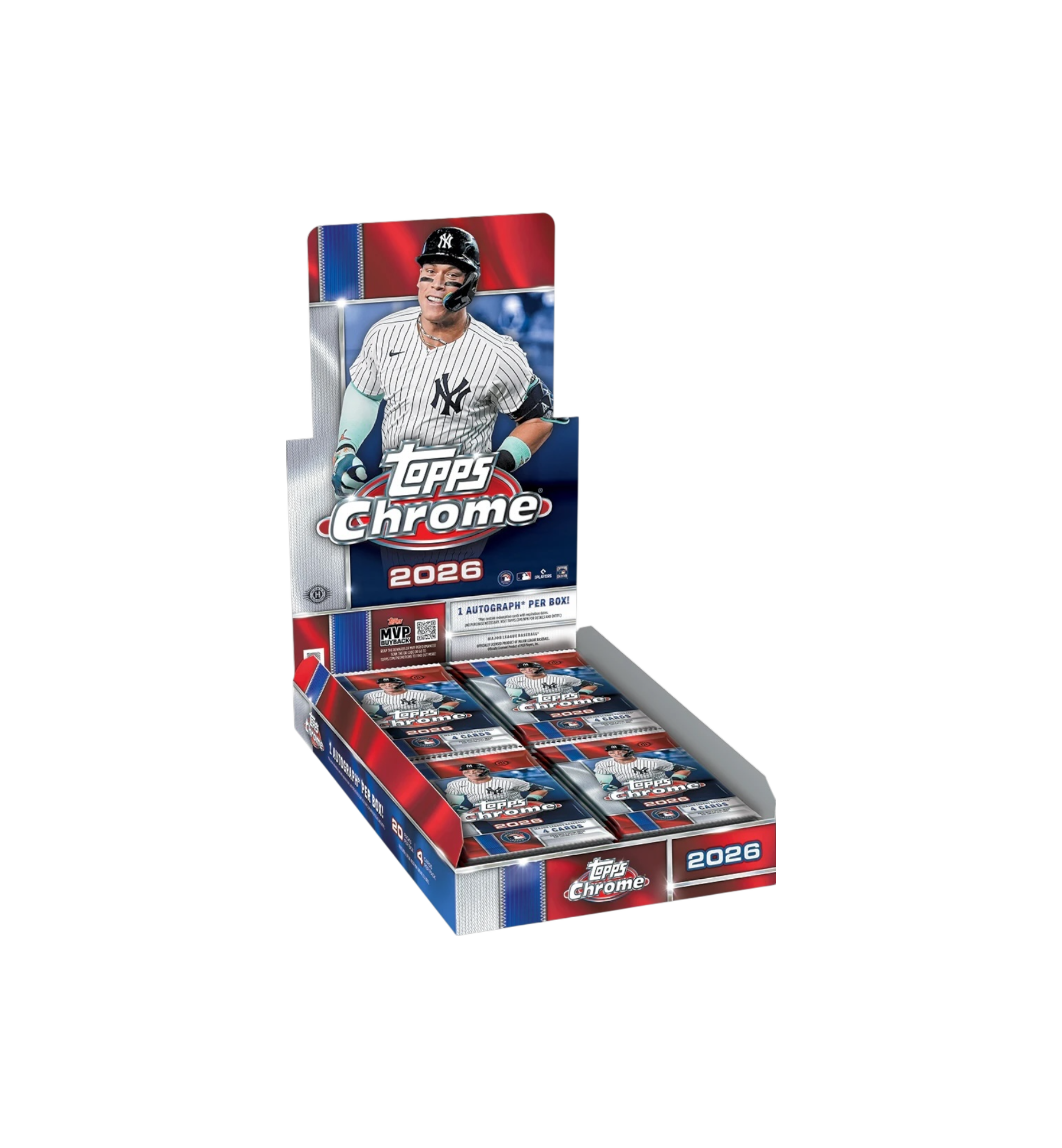 2026 Topps Chrome Baseball Hobby Box at Stashed UAE