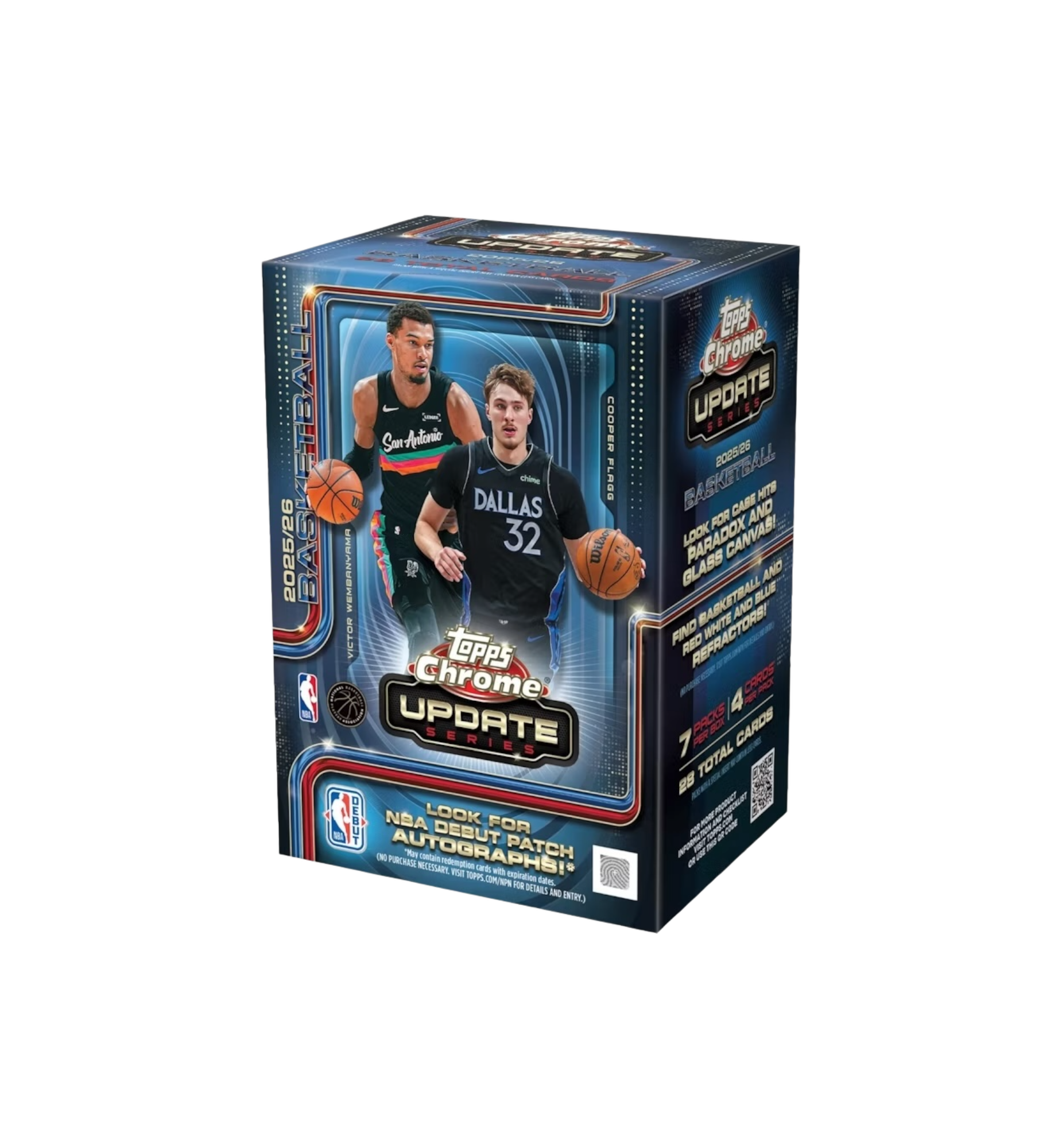2025-26 Topps Chrome Updates Basketball Value Box at Stashed UAE