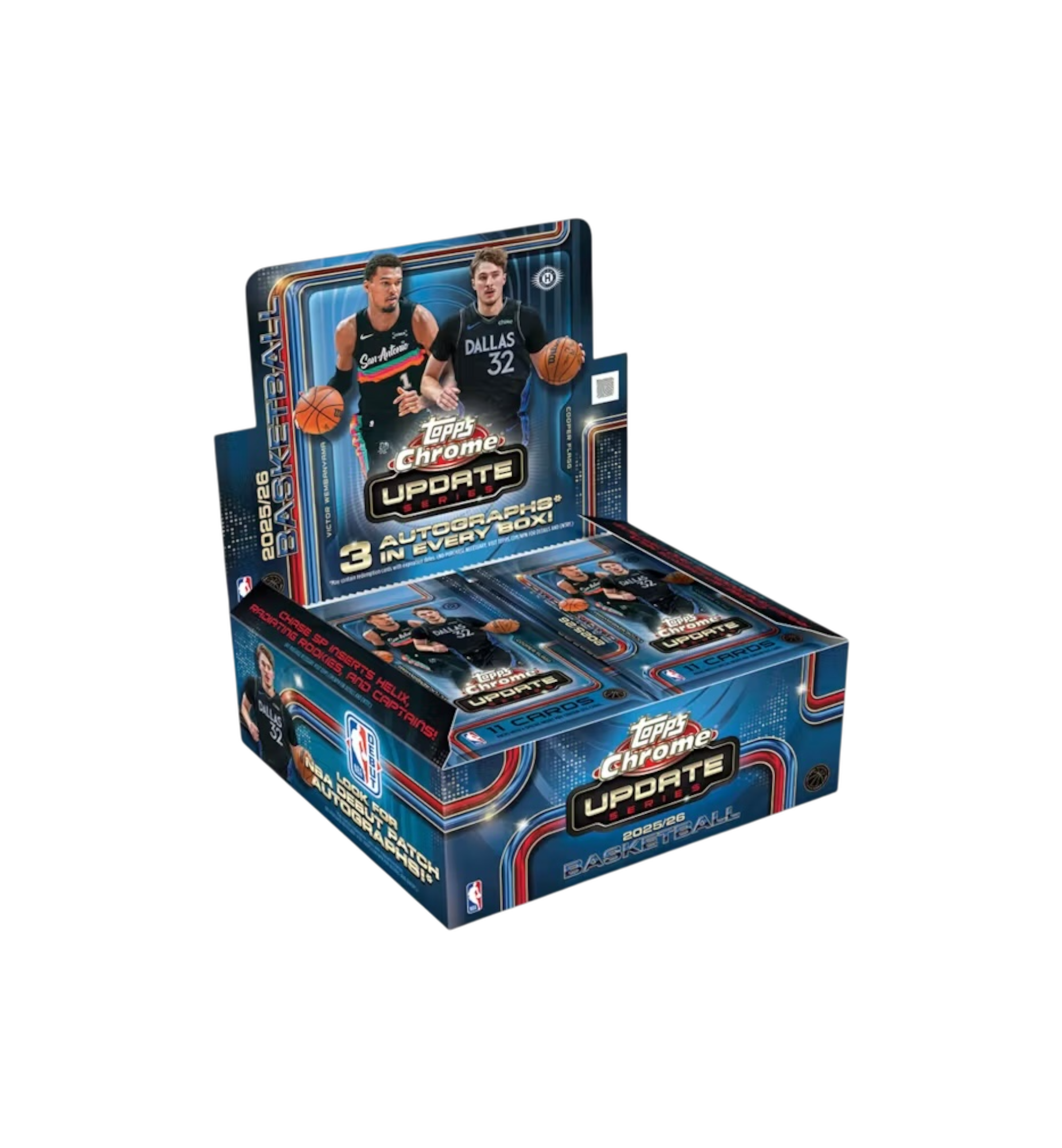 2025-26 Topps Chrome Updates Basketball Jumbo Box at Stashed UAE