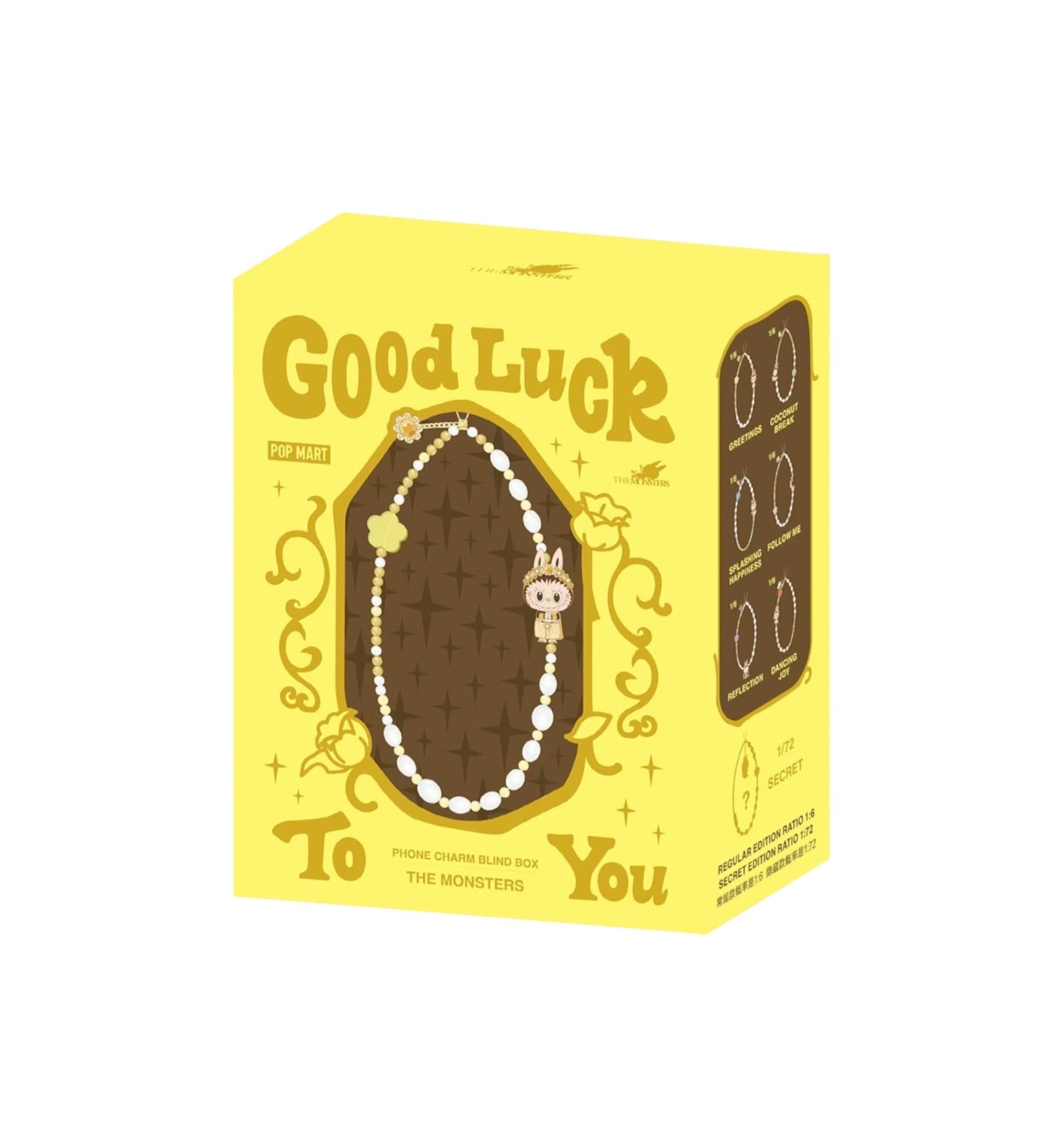Pop Mart Labubu The Monsters Good Luck to You Phone Charm Single Blind Box at Stashed UAE