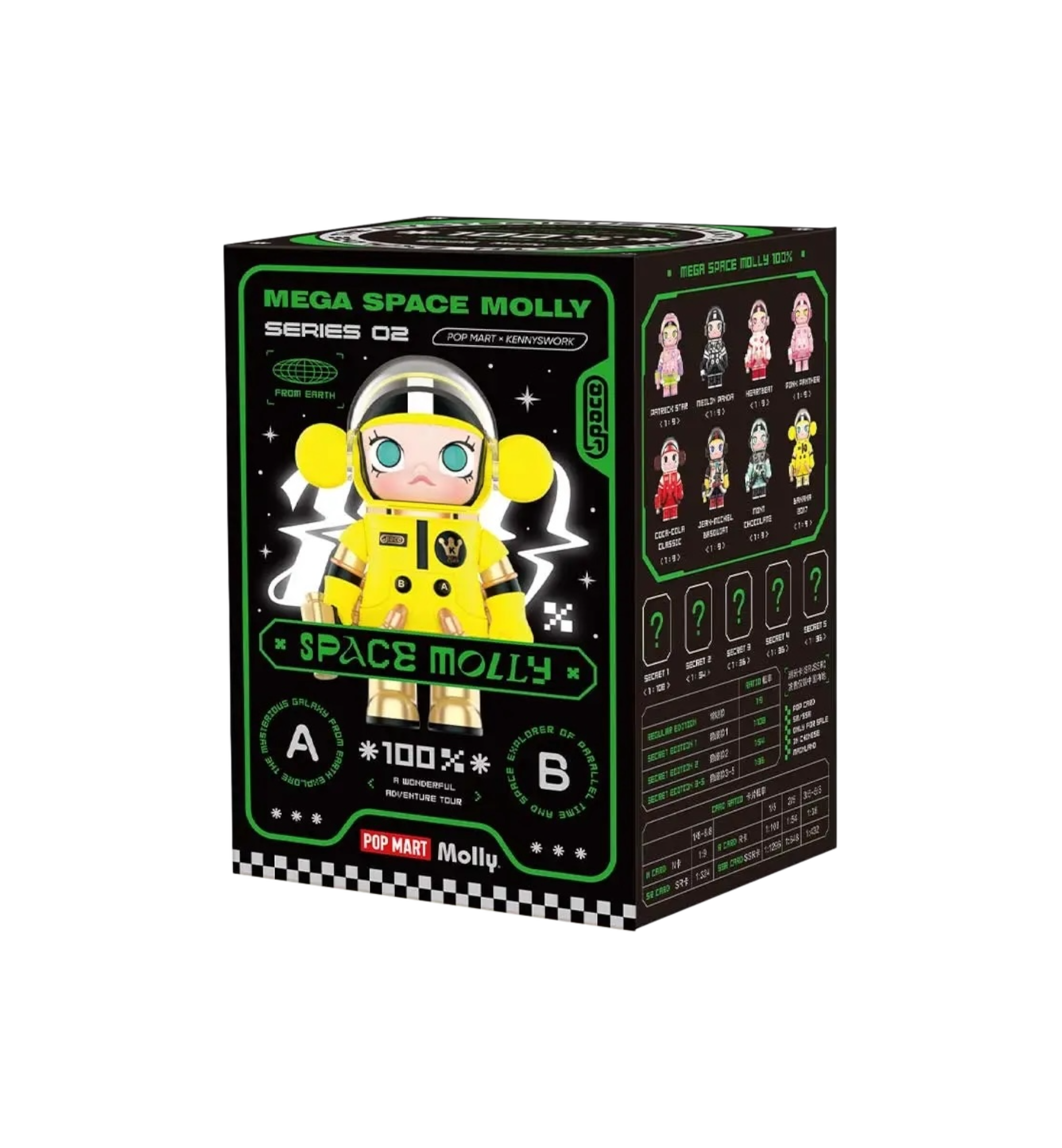 Pop Mart Mega Space Molly Series 2 100% at Stashed UAE