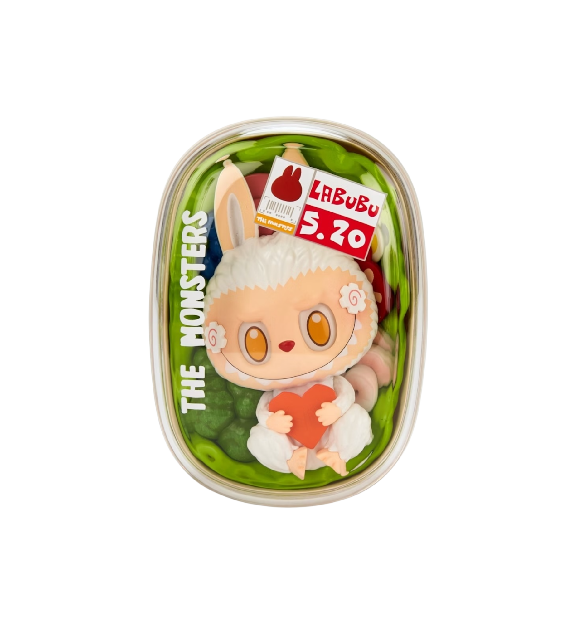 Pop Mart Labubu The Monsters Wacky Mart Series Figure Salad at Stashed UAE