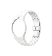 Swatch x Audemars Piguet Bioceramic Bracelet White Crown at 12 at Stashed UAE