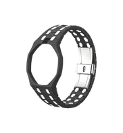 Swatch x Audemars Piguet Bioceramic Bracelet Black/White at Stashed UAE