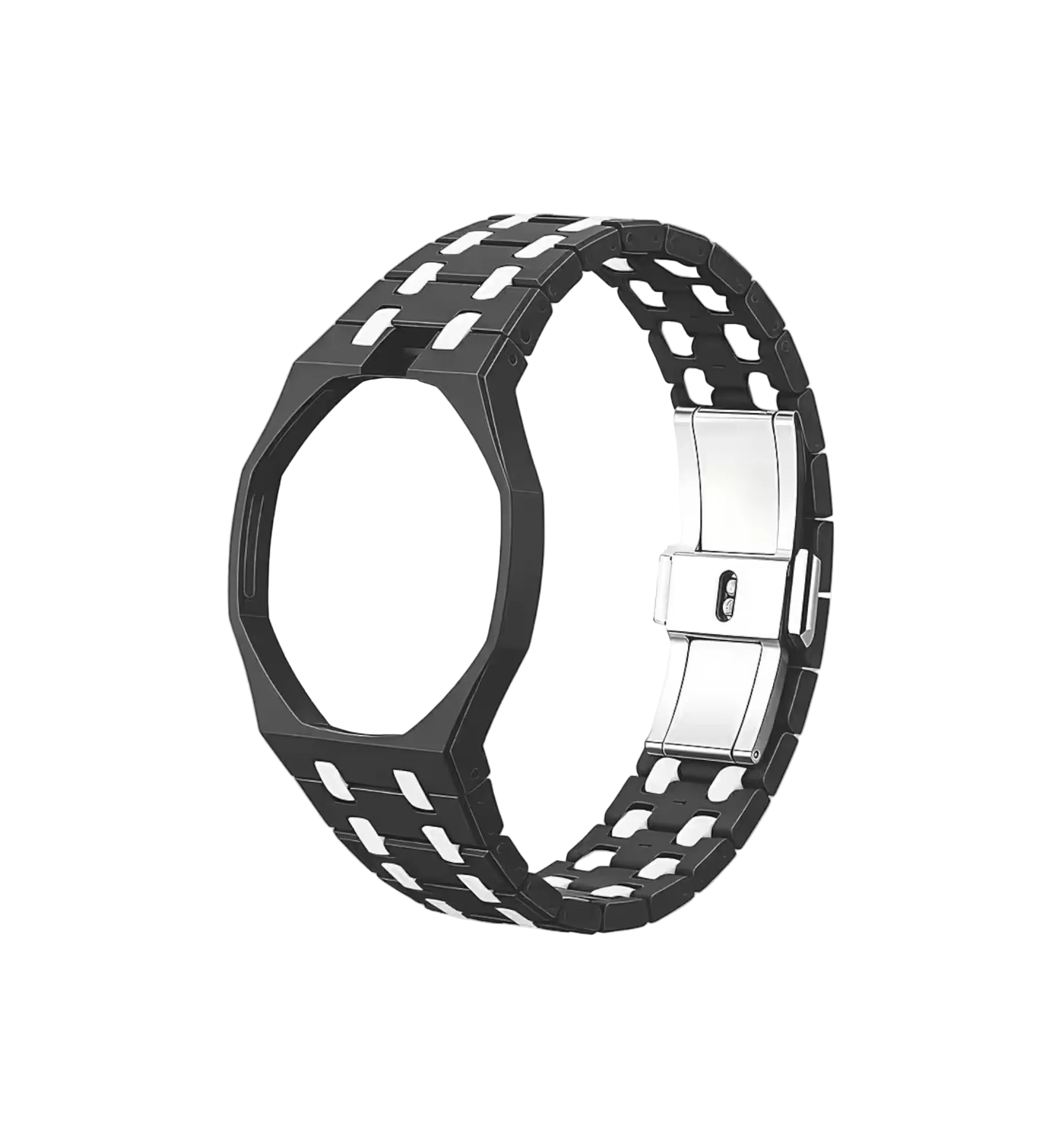 Swatch x Audemars Piguet Bioceramic Bracelet Black & White at Stashed UAE