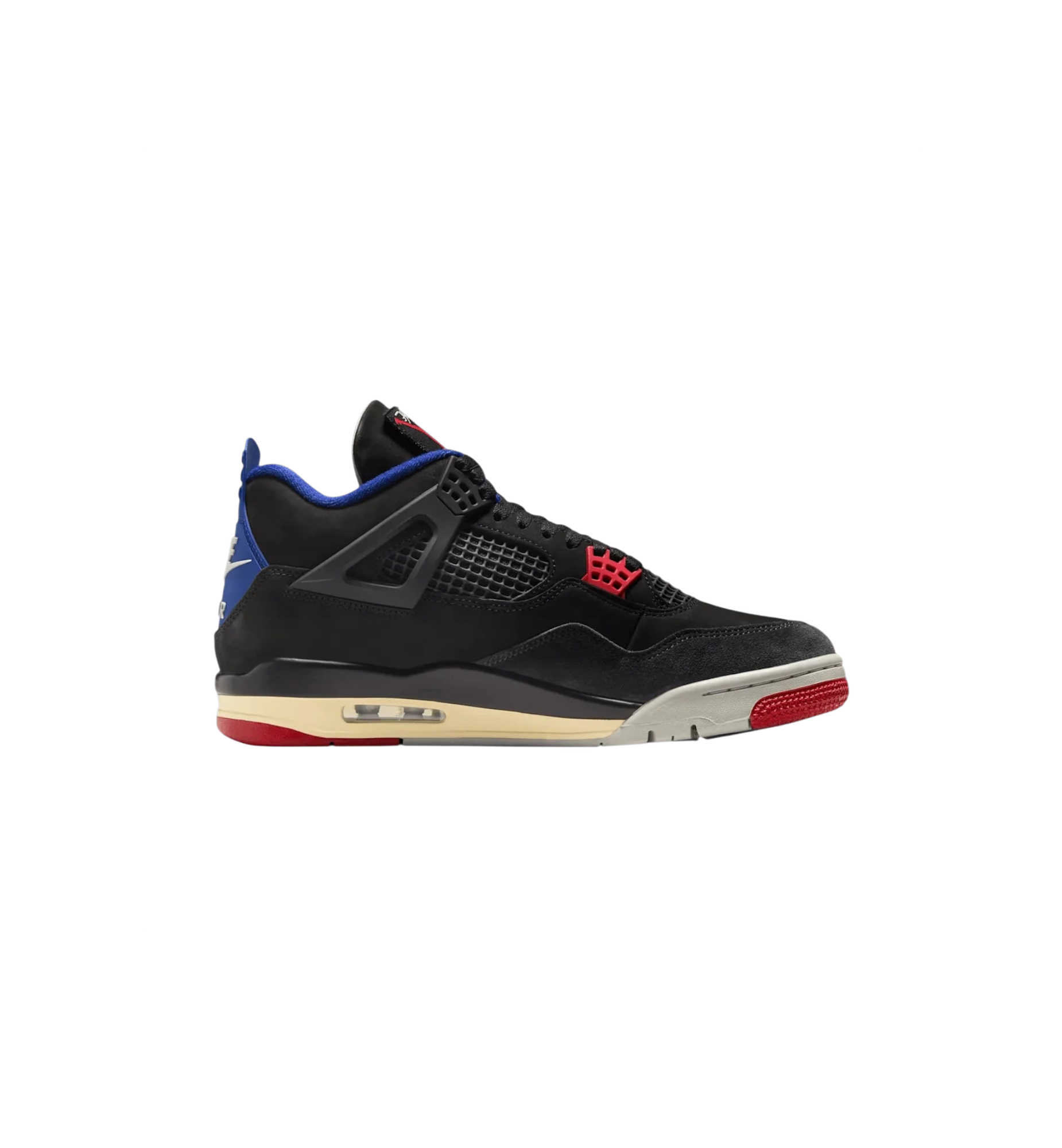 Air Jordan 4 Retro Rare Air White Lettering side view at Stashed UAE