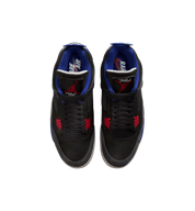 Air Jordan 4 Retro Rare Air White Lettering top view at Stashed UAE