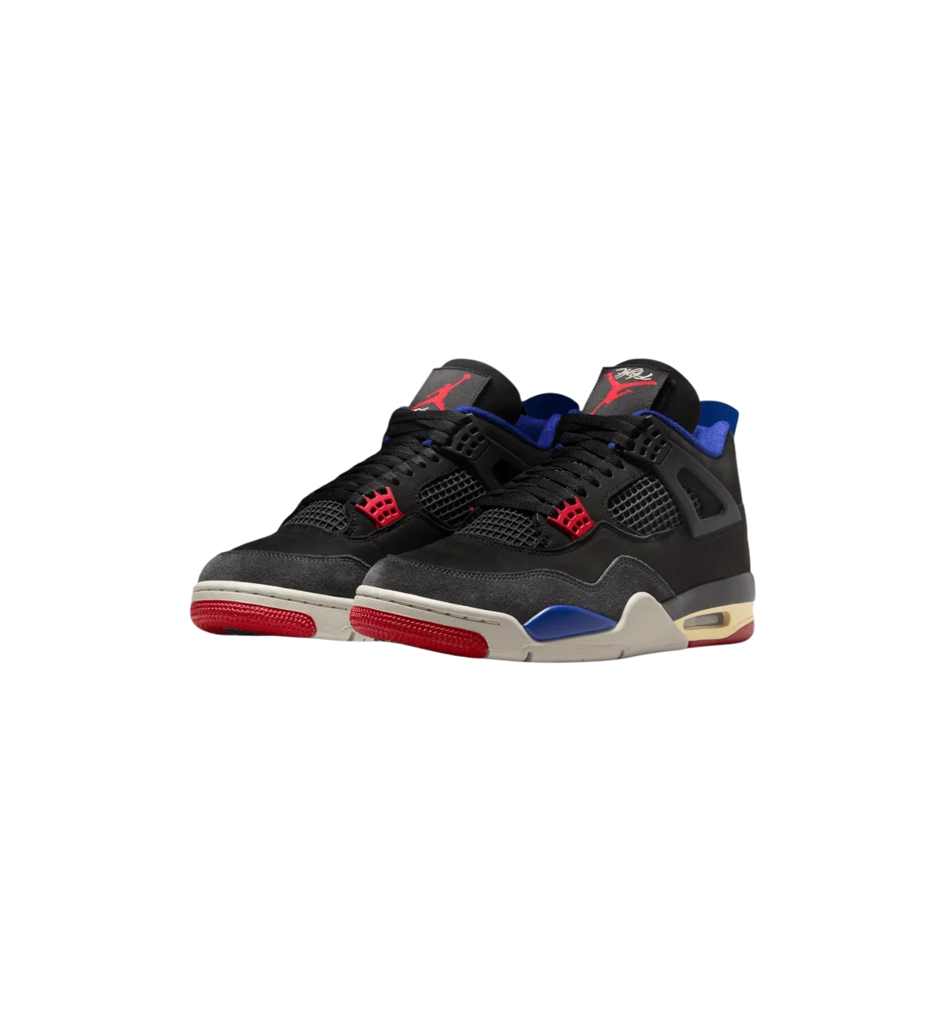 Air Jordan 4 Retro Rare Air White Lettering pair at Stashed UAE
