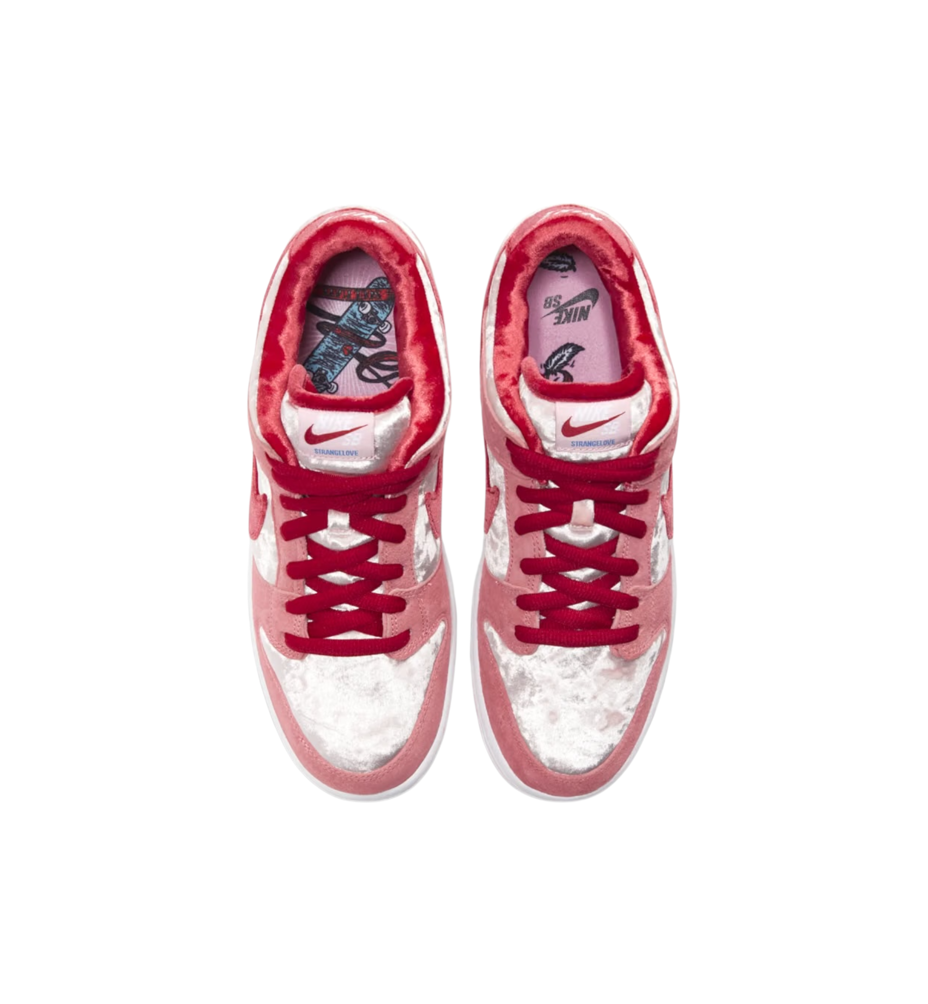 Nike SB Dunk Low StrangeLove Skateboards top view at Stashed UAE