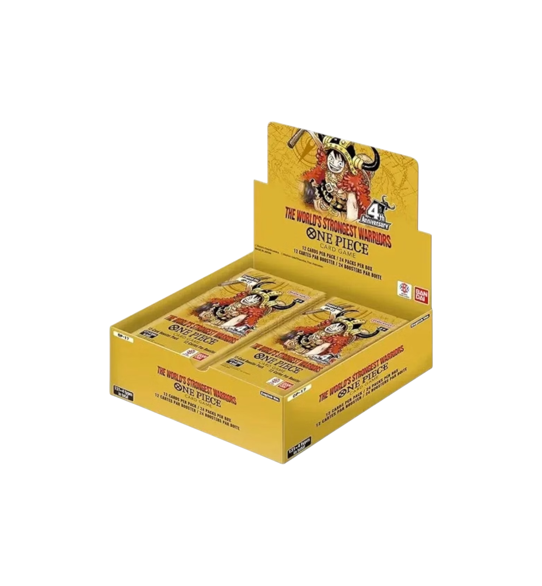 2026 Bandai One Piece Card Game The Worlds Strongest WarriorsOP-17) Booster Box at Stashed UAE