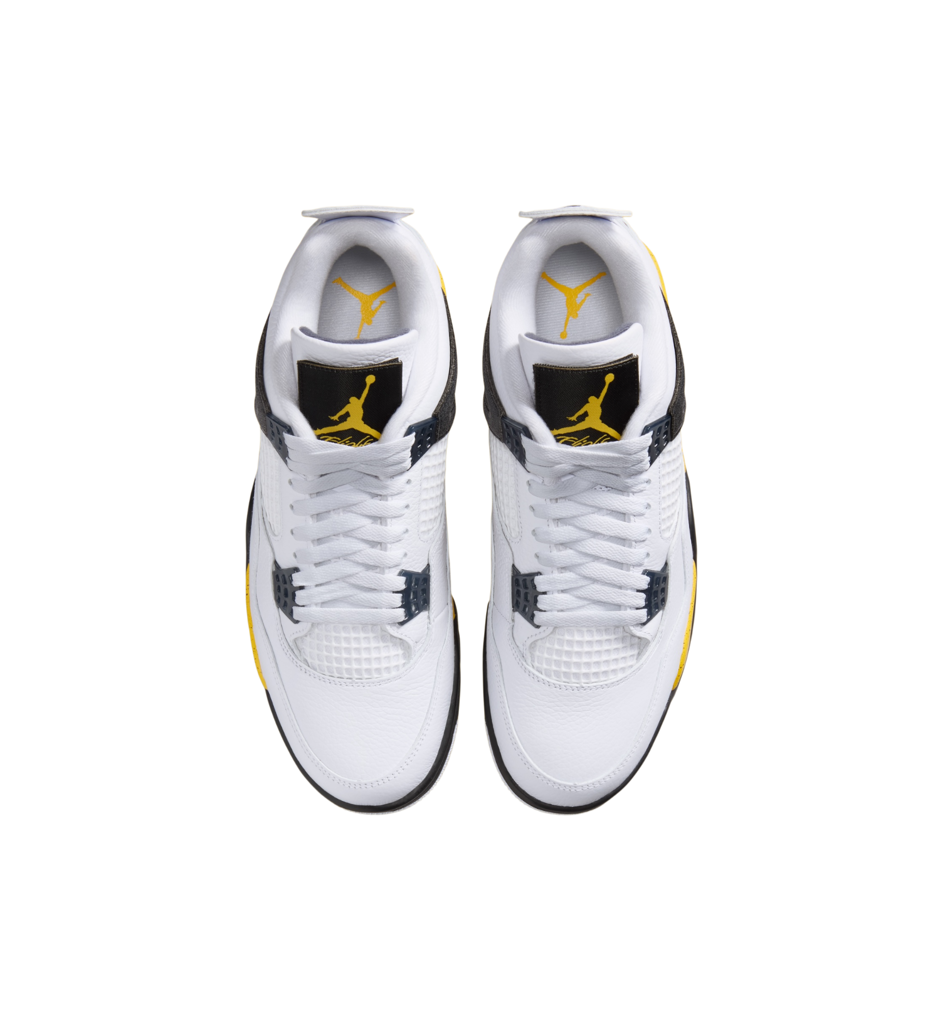 Air Jordan 4 Retro Rare Air Tour Yellow top view at Stashed UAE