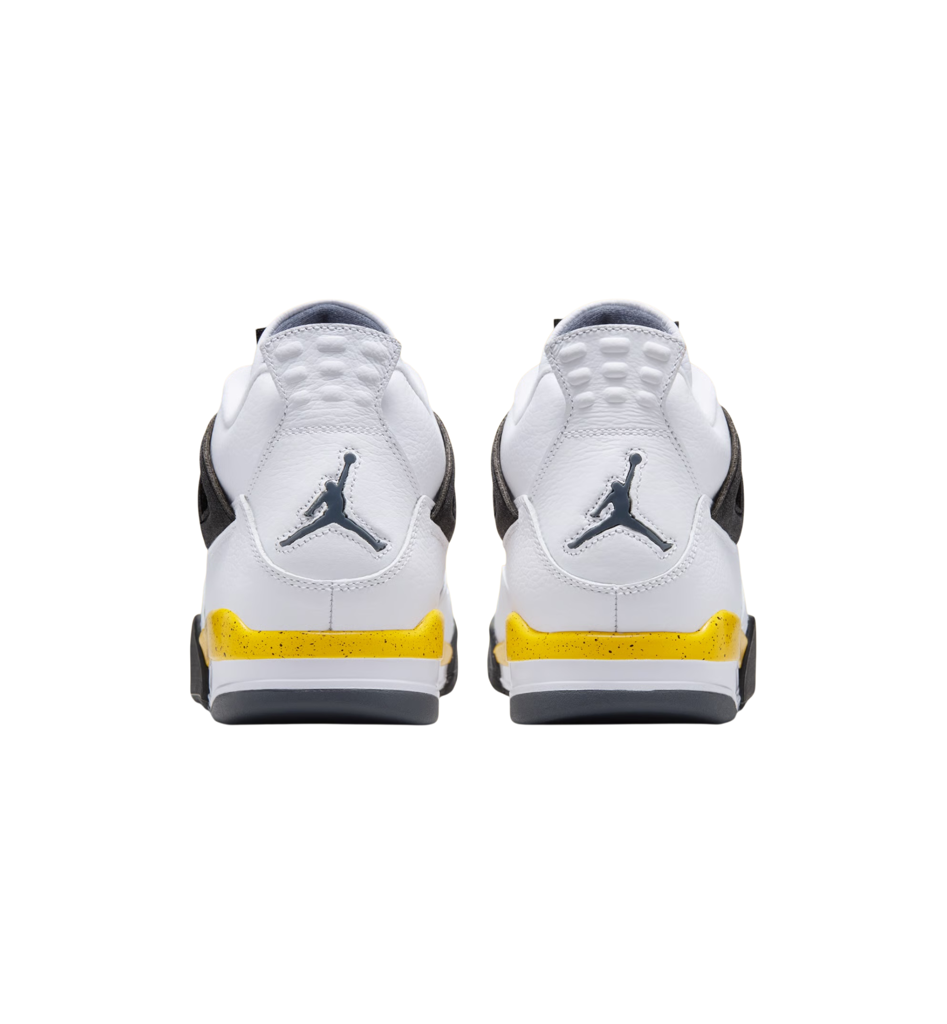 Air Jordan 4 Retro Rare Air Tour Yellow heel view at Stashed UAE