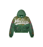 Vale Forever Inferno Zip Up Hoodie Green at Stashed UAE