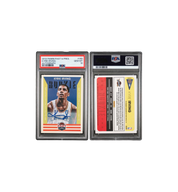 2012 Panini Past & Present - Autograph GEM MT 10 Kyrie Irving close-up detail at Stashed UAE