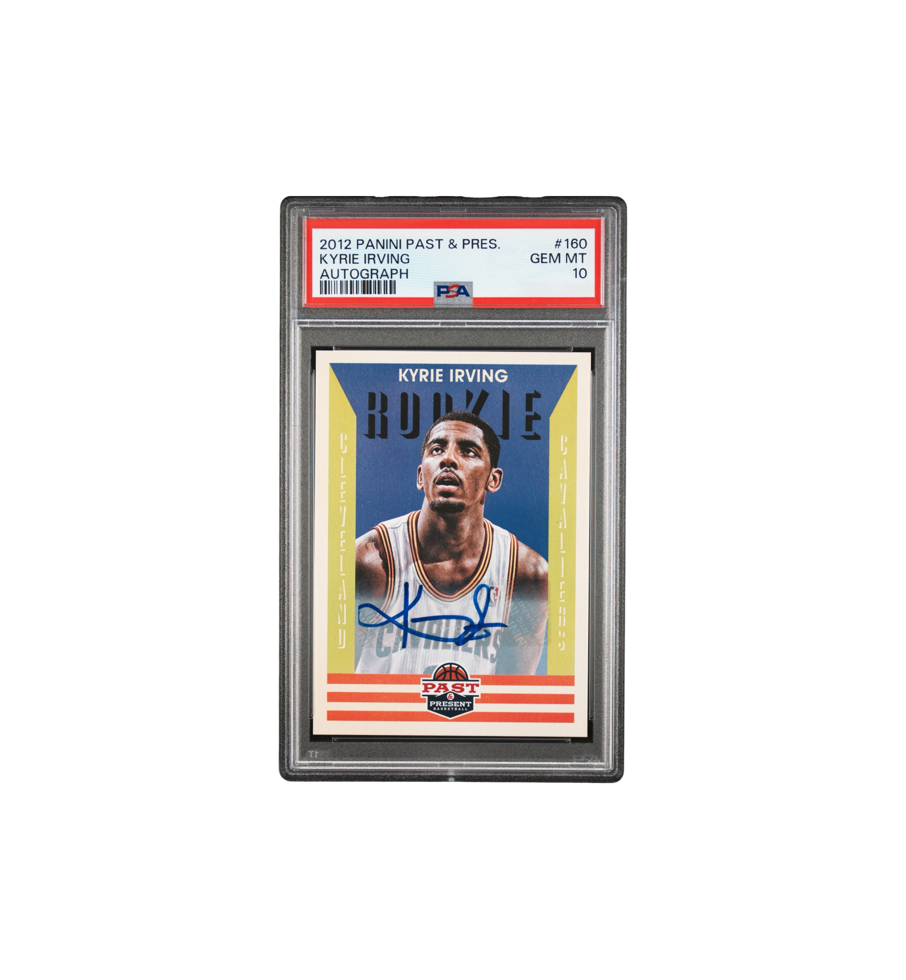 2012 Panini Past & Present - Autograph GEM MT 10 Kyrie Irving at Stashed UAE