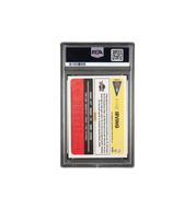 2012 Panini Past & Present - Autograph GEM MT 10 Kyrie Irving back view at Stashed UAE