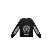 Chrome Hearts Aspen Exclusive Horseshoe Logo L/S T-Shirt Black at Stashed UAE