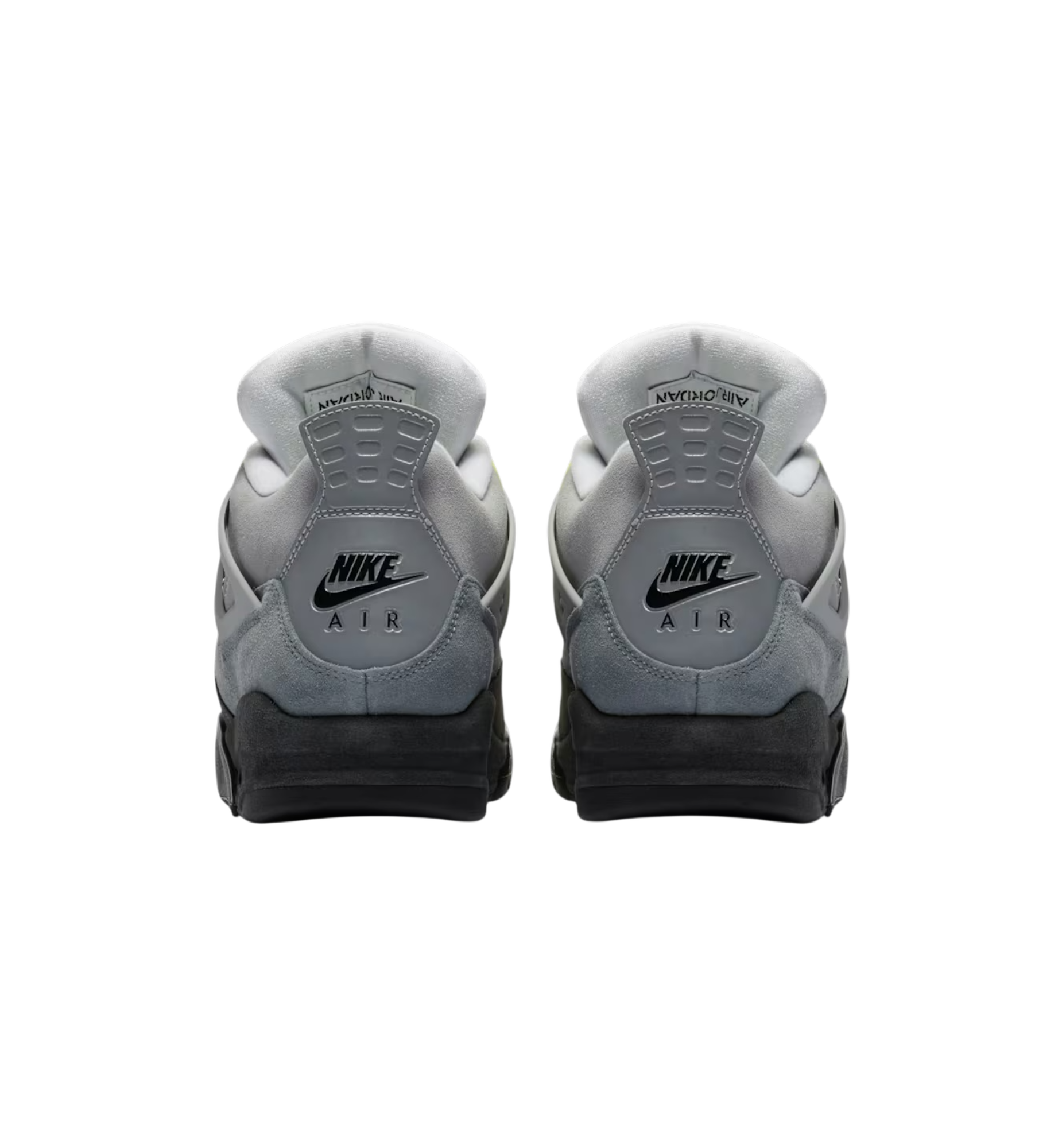 Air Jordan 4 Retro SE 95 Neon heel view at Stashed UAE