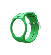 Swatch x Audemars Piguet Rubber Bracelet Green at Stashed UAE