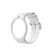 Swatch x Audemars Piguet Rubber Bracelet White at Stashed UAE