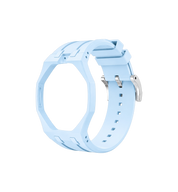 Swatch x Audemars Piguet Rubber Bracelet Light Blue Crown at 12 at Stashed UAE