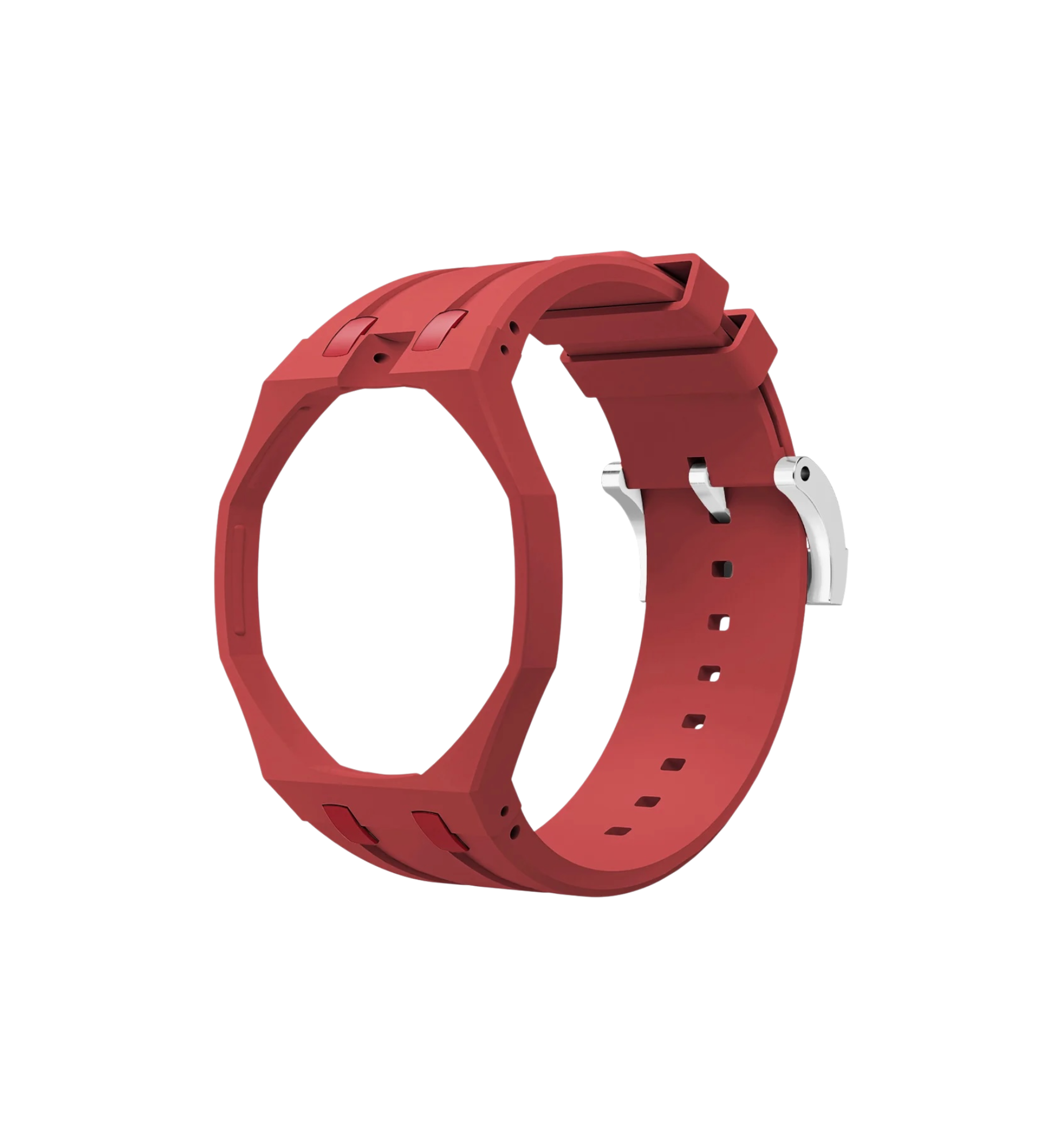 Swatch x Audemars Piguet Rubber Bracelet Red at Stashed UAE