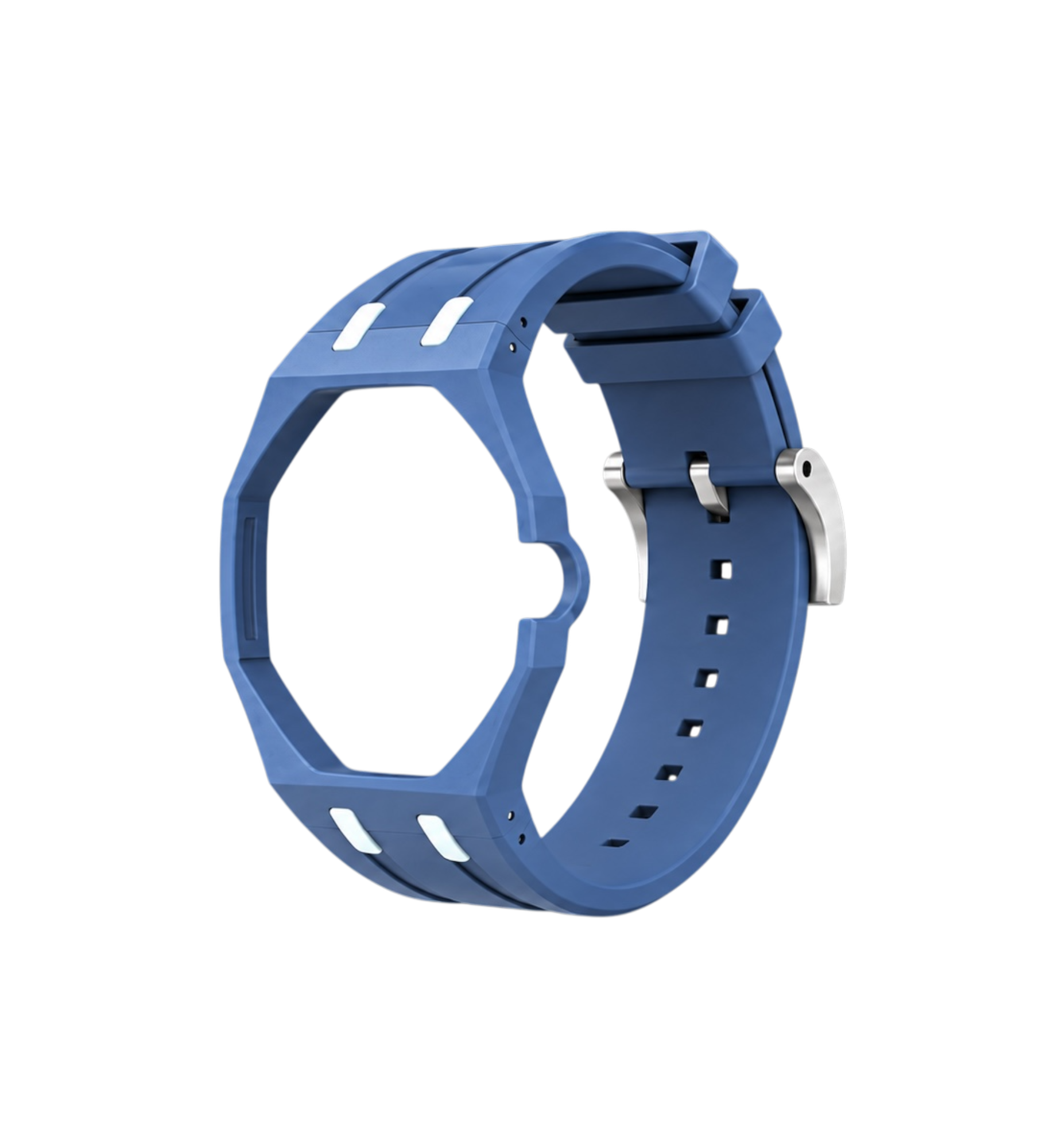 Swatch x Audemars Piguet Rubber Bracelet Blue/Light Blue at Stashed UAE