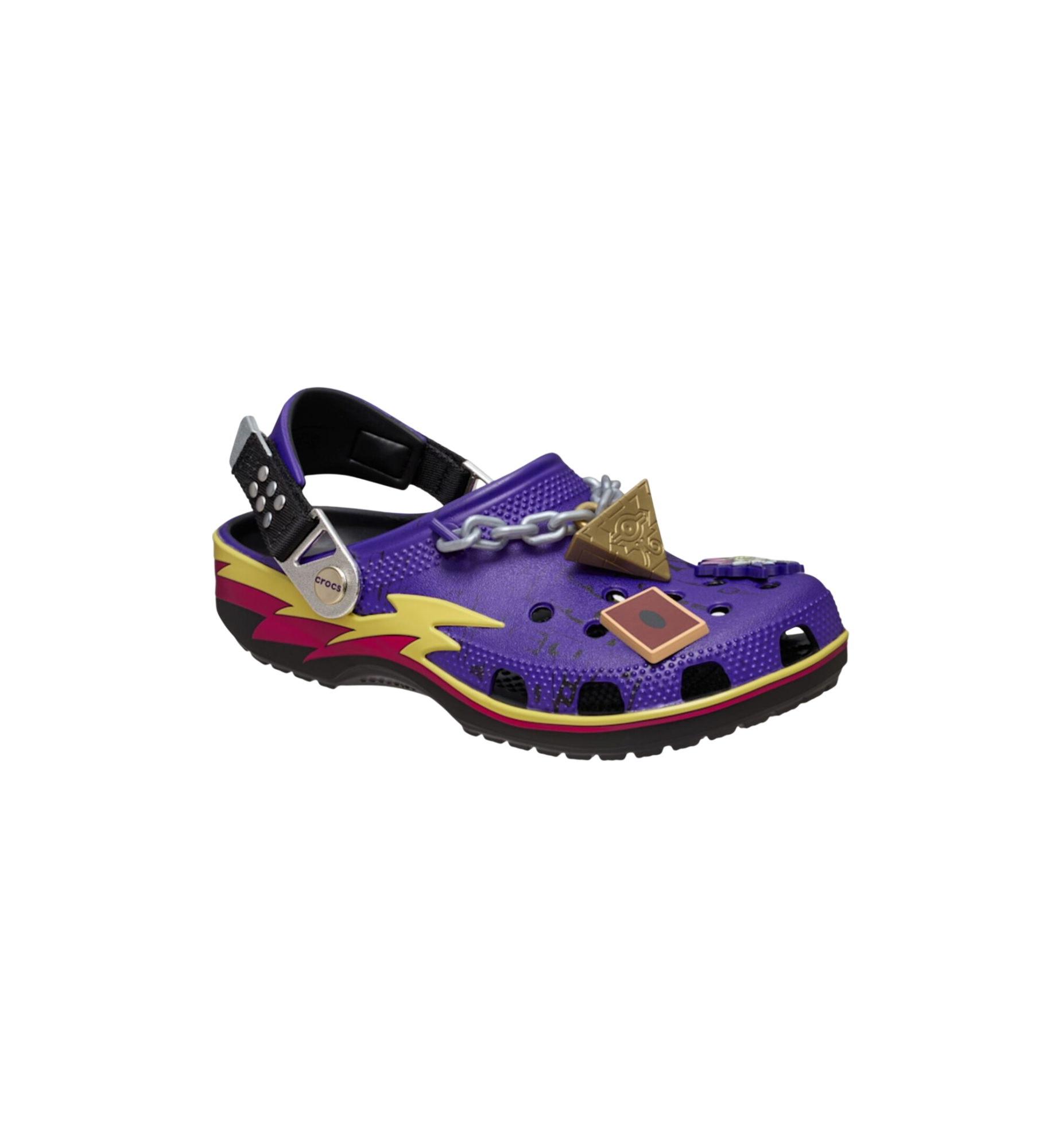 Crocs Classic Clog Yu-Gi-Oh! Yugi Yami front view at Stashed UAE