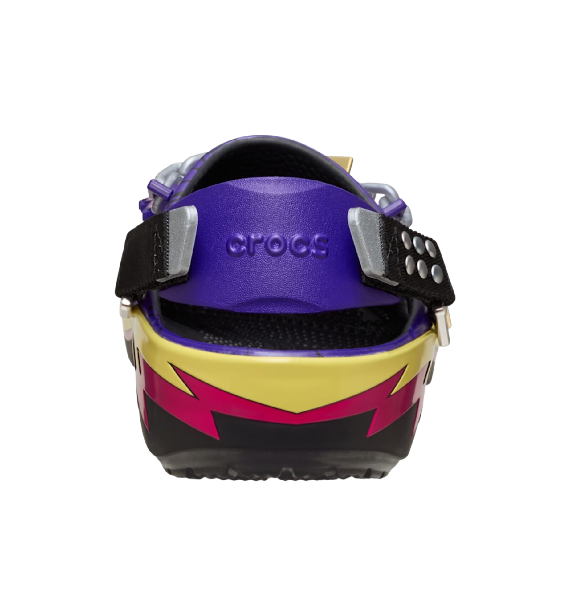 Crocs Classic Clog Yu-Gi-Oh! Yugi Yami heel view at Stashed UAE
