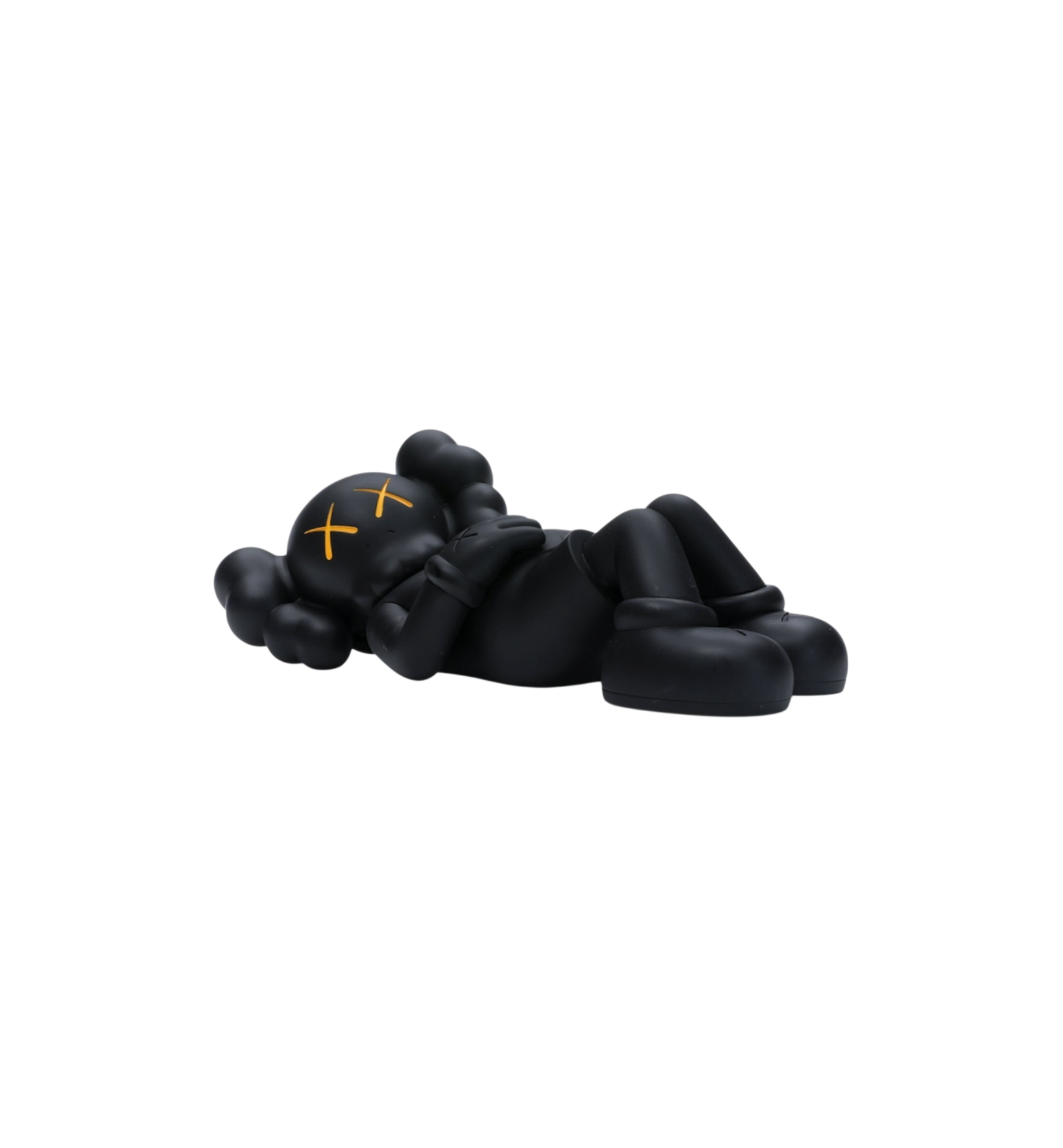 KAWS Holiday Japan Vinyl Figure Black side view at Stashed UAE