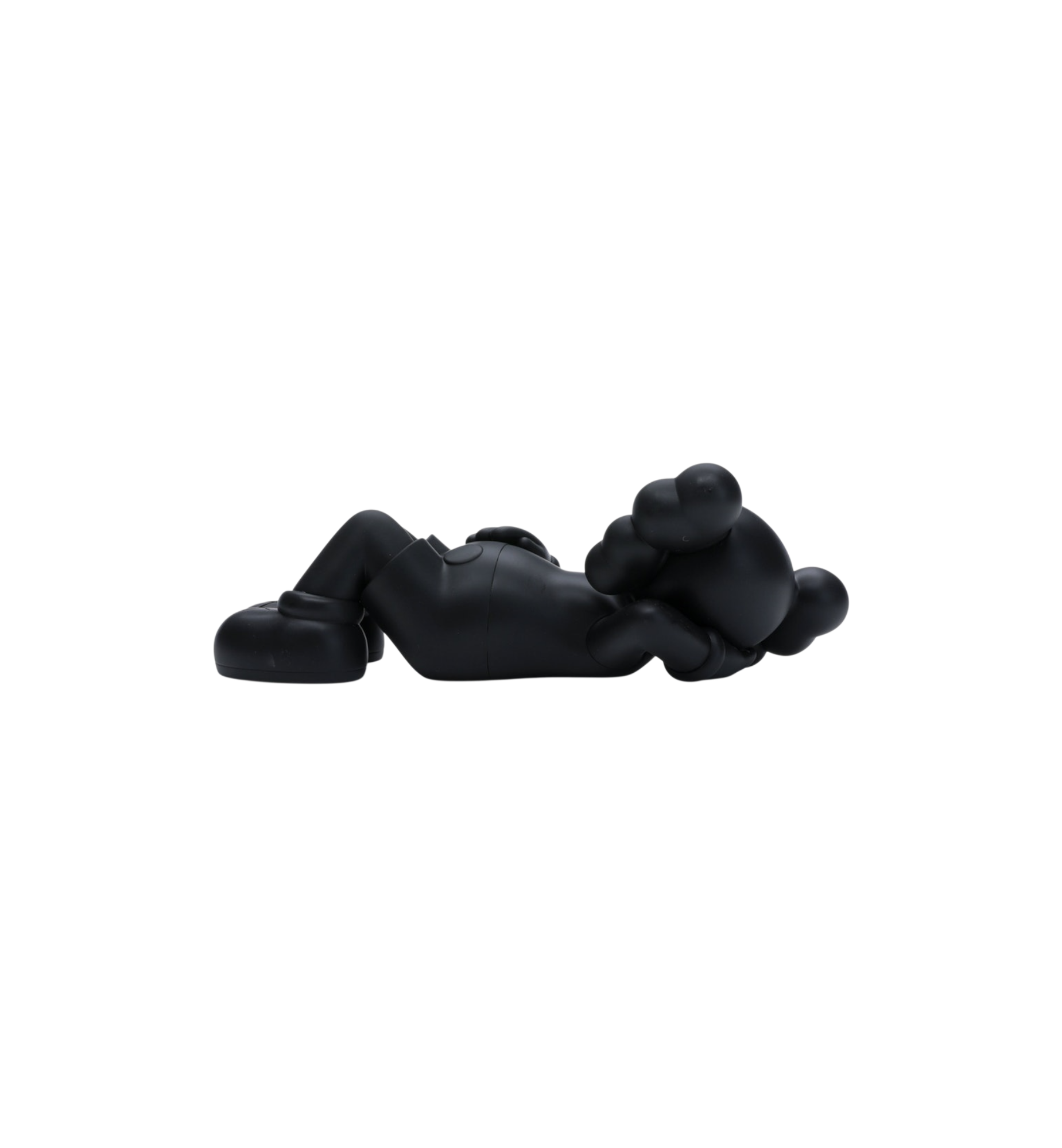KAWS Holiday Japan Vinyl Figure Black back view at Stashed UAE
