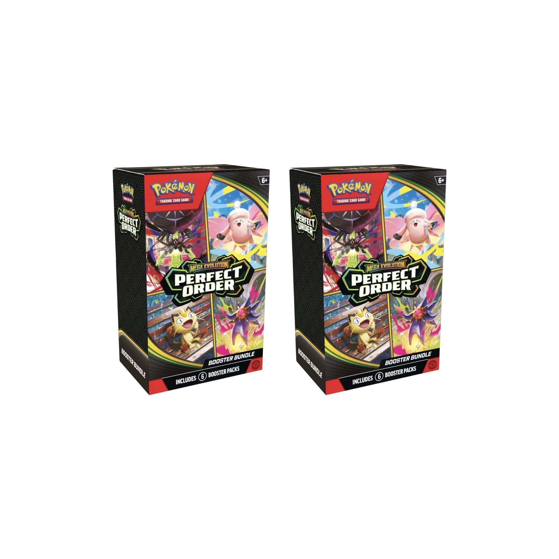 2026 Pokémon Mega Evolution Perfect Order Booster Bundle 2 Boxes at Stashed UAE