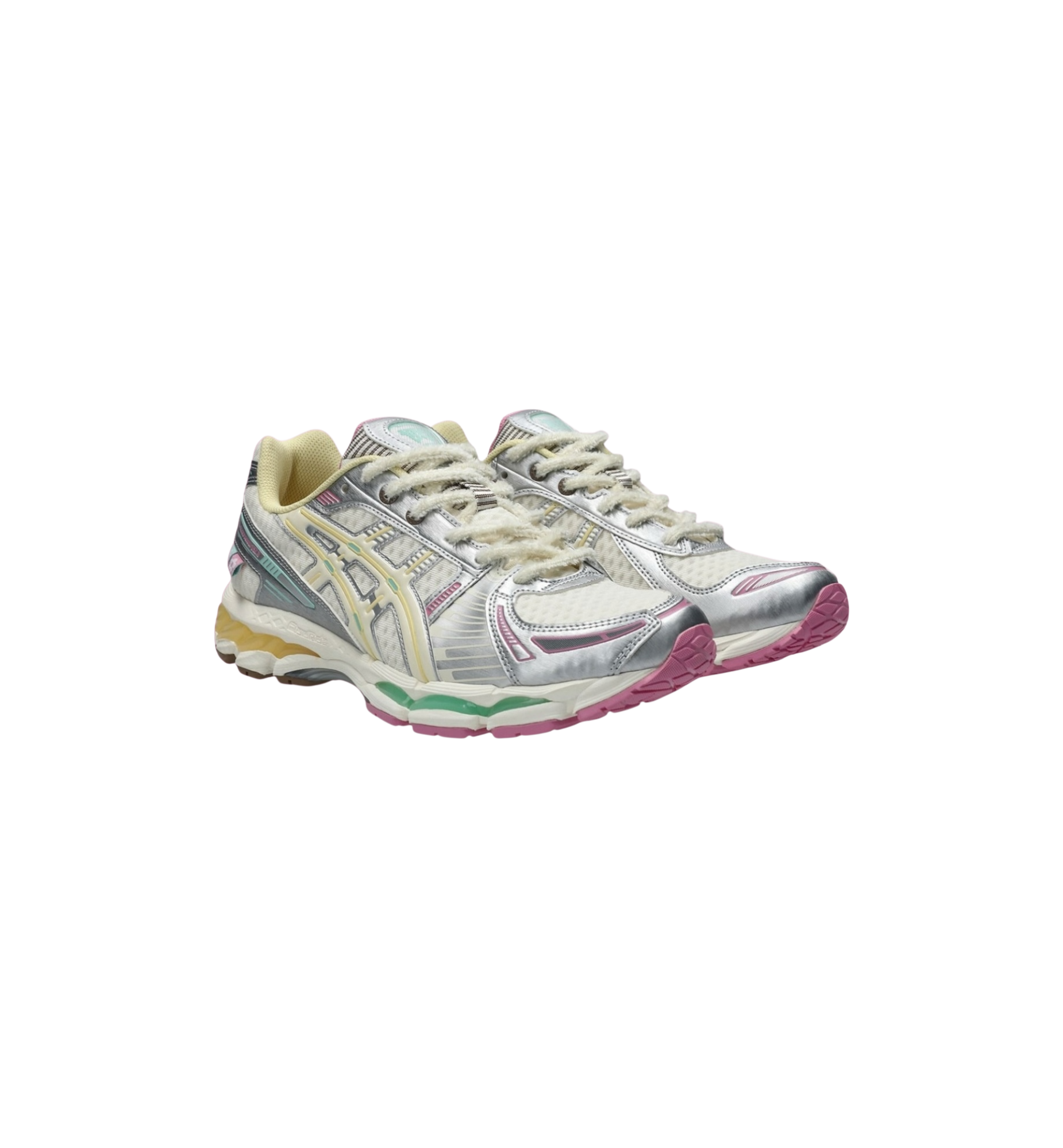 ASICS GEL-KAYANO 12.1 Vandy The Pink Vanilla pair at Stashed UAE
