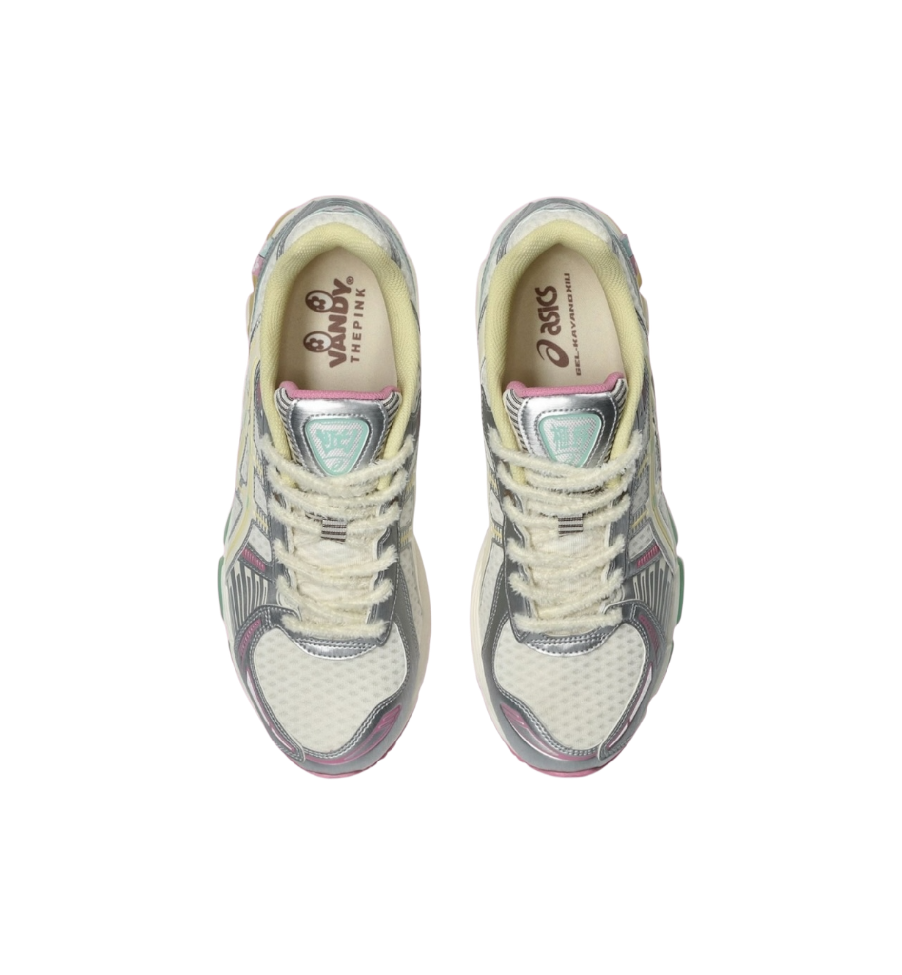 ASICS GEL-KAYANO 12.1 Vandy The Pink Vanilla top view at Stashed UAE