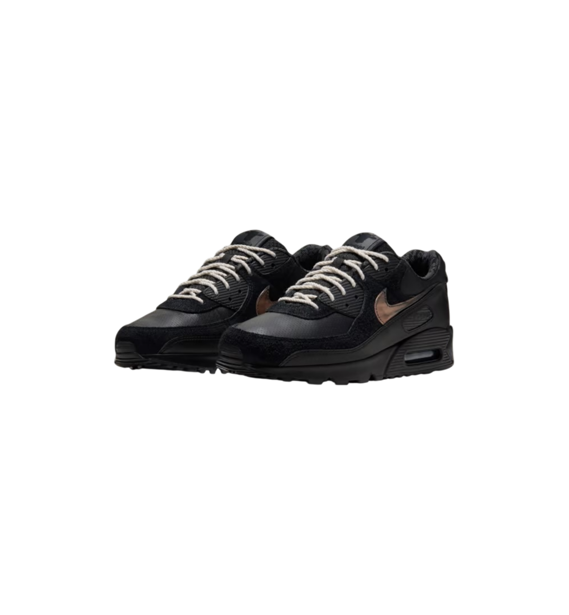 Nike Air Max 90 Wagyu Black pair at Stashed UAE