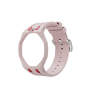 Swatch x Audemars Piguet Rubber Bracelet Rose Pink/Red at Stashed UAE
