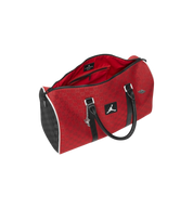 Jordan Air Jordan Monogram 25L Duffle Bag Varsity Red inside view at Stashed UAE