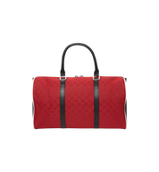 Jordan Air Jordan Monogram 25L Duffle Bag Varsity Red back view at Stashed UAE