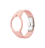 Swatch x Audemars Piguet Bioceramic Bracelet Pastel Pink at Stashed UAE