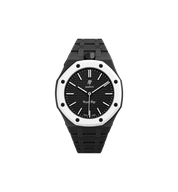 Swatch x Audemars Piguet Bioceramic Royal Pop Watch & Bracelet Bundle Ocho Negro/Black at Stashed UAE