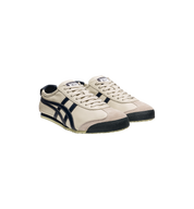 Onitsuka Tiger Mexico 66 Birch Peacoat pair at Stashed UAE