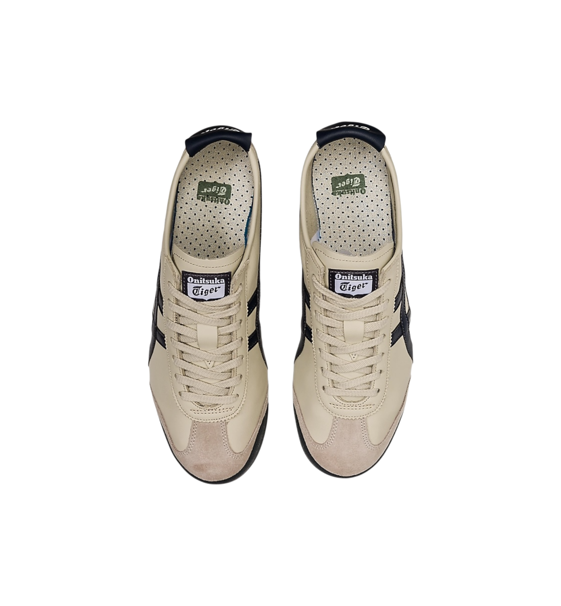 Onitsuka Tiger Mexico 66 Birch Peacoat top view at Stashed UAE
