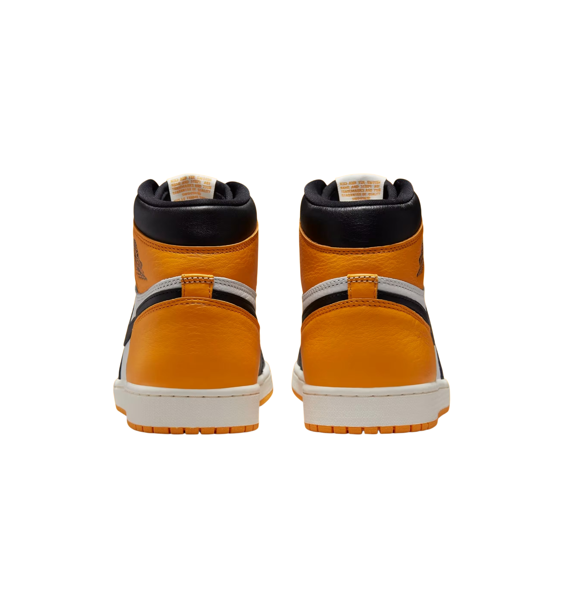 Air Jordan 1 Retro High OG Taxi heel view at Stashed UAE